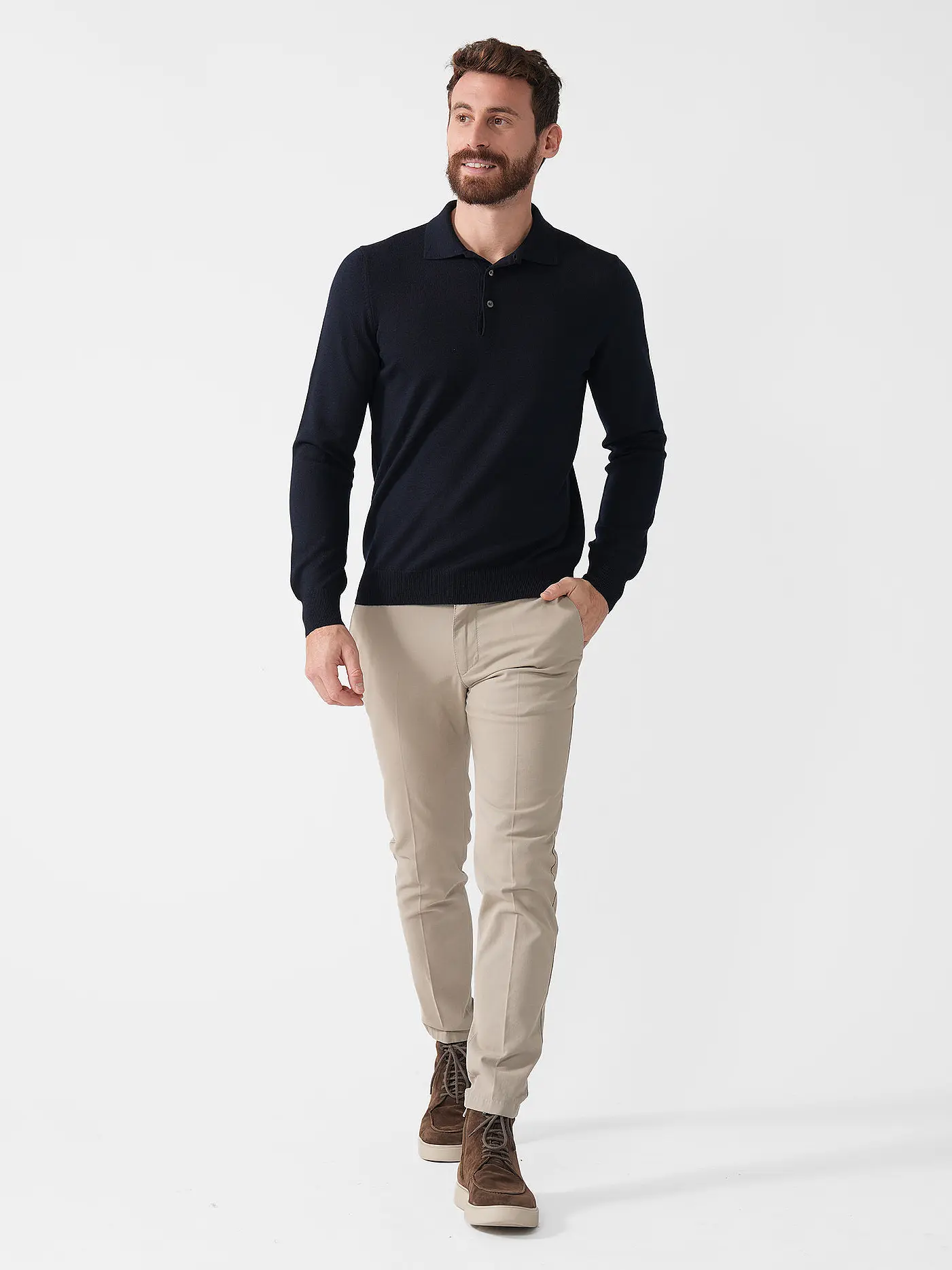 GRAN SASSO | Poloshirt | dunkelblau